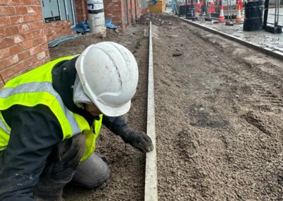 kerb laying